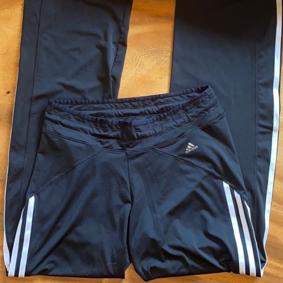 Adidas Climalite Yoga Pants Gymwear Softshell - Picture 3 of 6